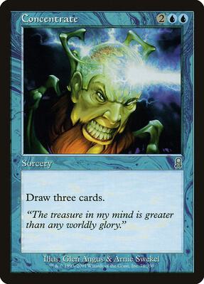 Concentrate card from Odyssey