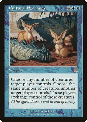 Cultural Exchange card from Odyssey