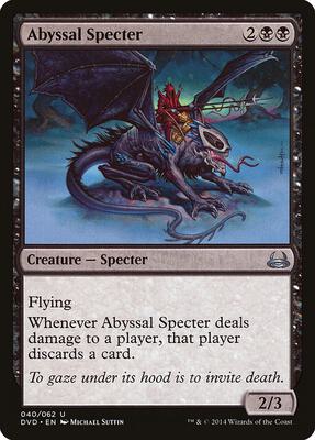 Abyssal Specter card from Duel Decks: Anthology