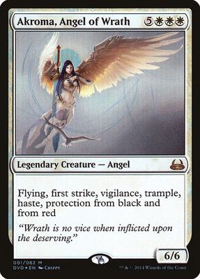 Akroma, Angel of Wrath card from Duel Decks: Anthology
