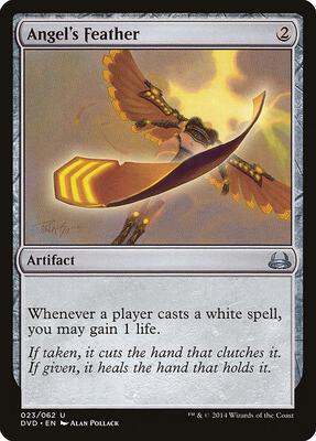 Angel's Feather card from Duel Decks: Anthology