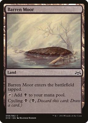 Barren Moor card from Duel Decks: Anthology