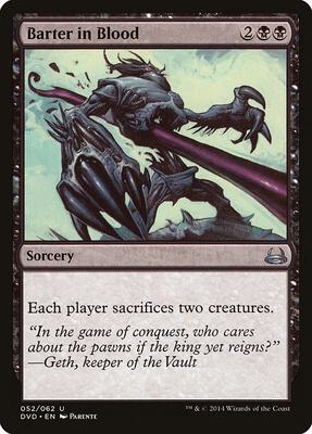 Barter in Blood card from Duel Decks: Anthology