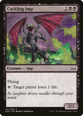 Cackling Imp card from Duel Decks: Anthology