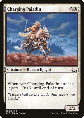 Charging Paladin card from Duel Decks: Anthology