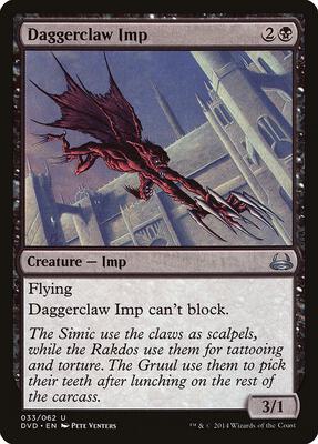 Daggerclaw Imp card from Duel Decks: Anthology