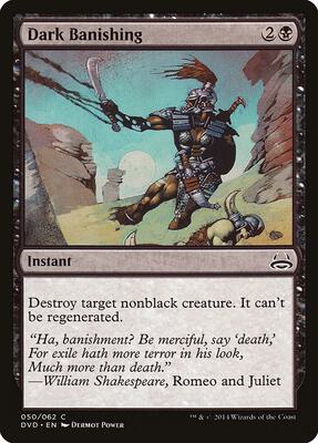 Dark Banishing card from Duel Decks: Anthology