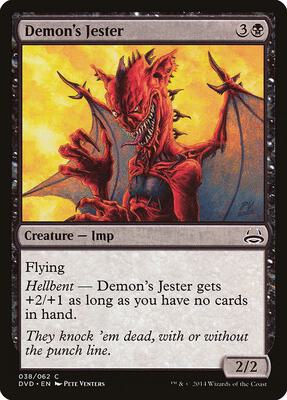 Demon's Jester card from Duel Decks: Anthology