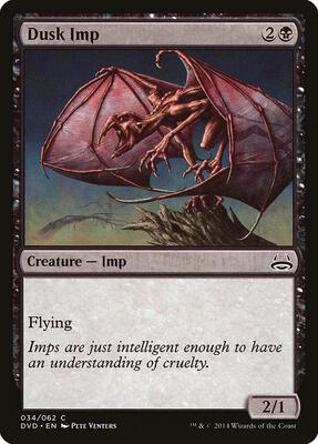 Dusk Imp card from Duel Decks: Anthology