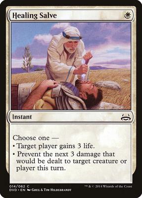 Healing Salve card from Duel Decks: Anthology
