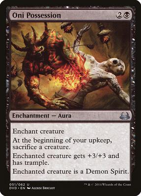 Oni Possession card from Duel Decks: Anthology