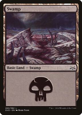 Swamp (060) (DVD) card from Duel Decks: Anthology