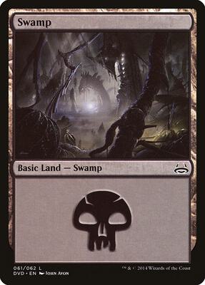 Swamp (061) (DVD) card from Duel Decks: Anthology