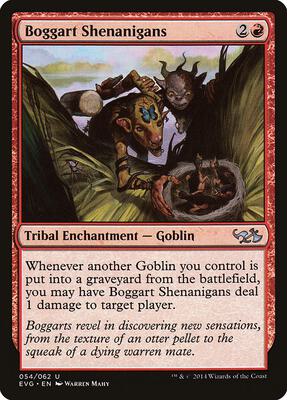Boggart Shenanigans card from Duel Decks: Anthology
