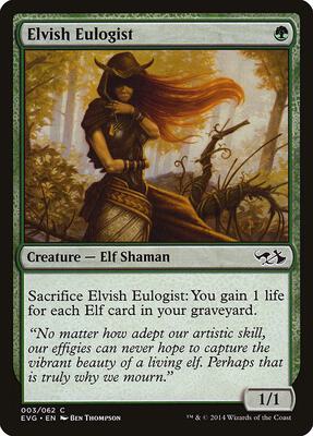 Elvish Eulogist card from Duel Decks: Anthology