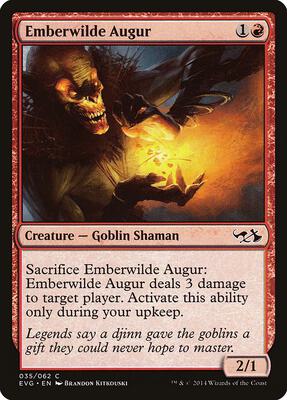 Emberwilde Augur card from Duel Decks: Anthology