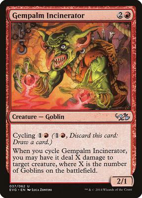 Gempalm Incinerator card from Duel Decks: Anthology