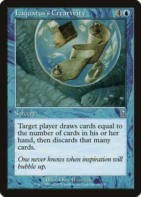 Laquatus's Creativity card from Odyssey