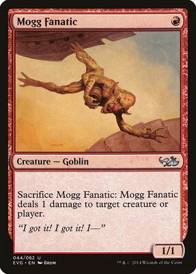 Mogg Fanatic card from Duel Decks: Anthology