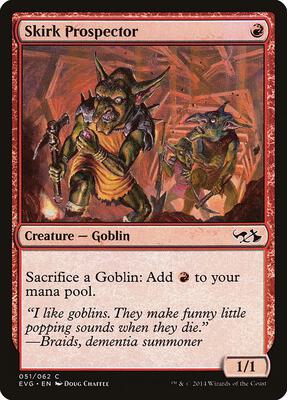 Skirk Prospector card from Duel Decks: Anthology