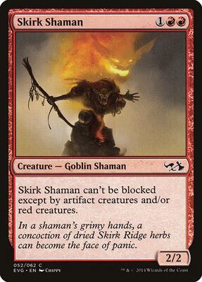 Skirk Shaman card from Duel Decks: Anthology