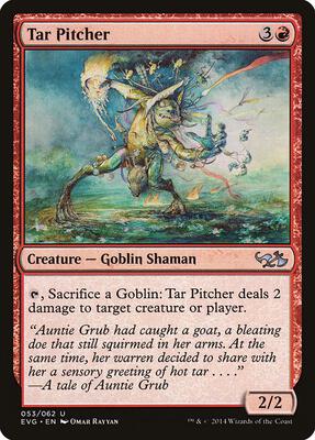 Tar Pitcher card from Duel Decks: Anthology