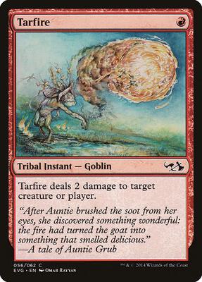 Tarfire card from Duel Decks: Anthology