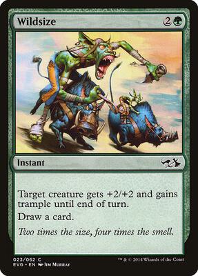 Wildsize card from Duel Decks: Anthology