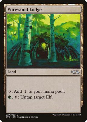 Wirewood Lodge card from Duel Decks: Anthology