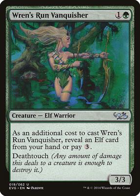 Wren's Run Vanquisher card from Duel Decks: Anthology
