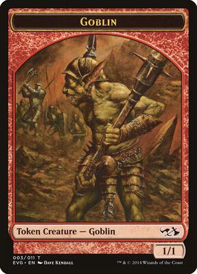 Goblin Token (EVG) card from Duel Decks: Anthology