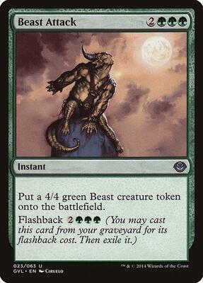 Beast Attack card from Duel Decks: Anthology