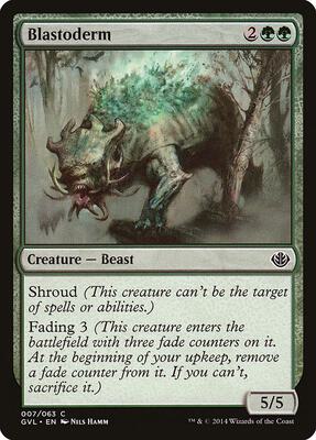 Blastoderm card from Duel Decks: Anthology
