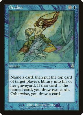 Predict card from Odyssey