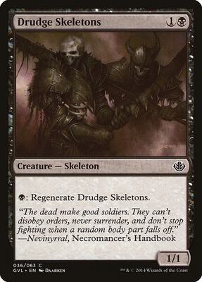 Drudge Skeletons card from Duel Decks: Anthology