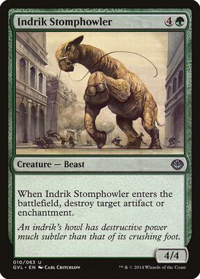 Indrik Stomphowler card from Duel Decks: Anthology