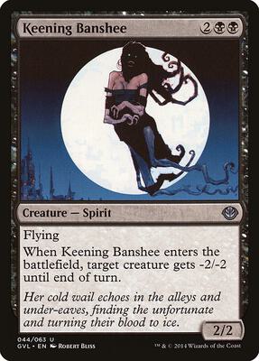 Keening Banshee card from Duel Decks: Anthology