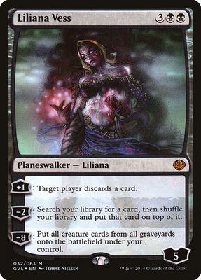 Liliana Vess card from Duel Decks: Anthology