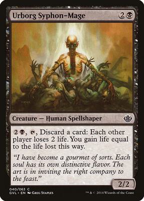 Urborg Syphon-Mage card from Duel Decks: Anthology