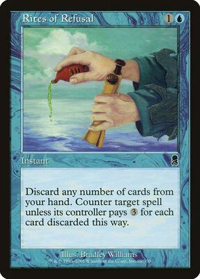 Rites of Refusal card from Odyssey