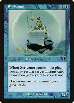 Scrivener card from Odyssey