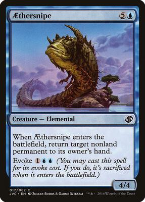 AEthersnipe card from Duel Decks: Anthology