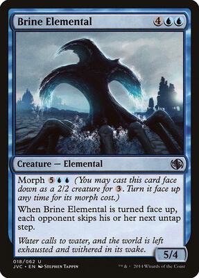 Brine Elemental card from Duel Decks: Anthology