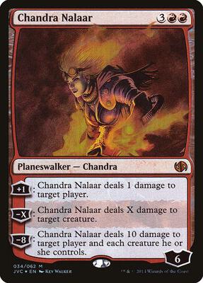 Chandra Nalaar card from Duel Decks: Anthology