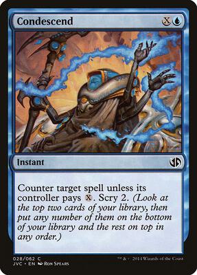 Condescend card from Duel Decks: Anthology