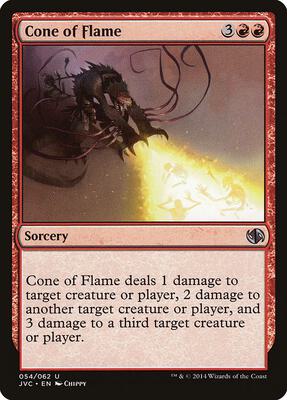 Cone of Flame card from Duel Decks: Anthology