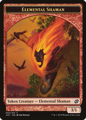 Elemental Shaman Token card from Duel Decks: Anthology