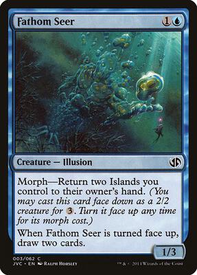 Fathom Seer card from Duel Decks: Anthology