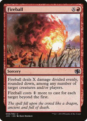 Fireball card from Duel Decks: Anthology