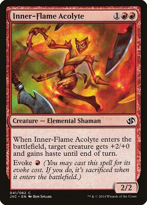 Inner-Flame Acolyte card from Duel Decks: Anthology